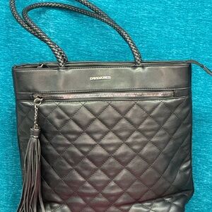 Black Quilted Women's Bag